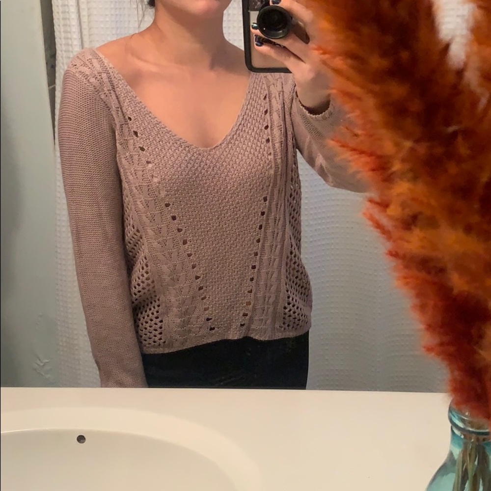 Neutral sweater